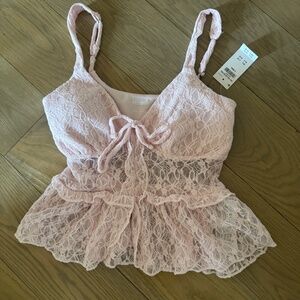 Hollister NWT Light Pink  Tank top - Size XS